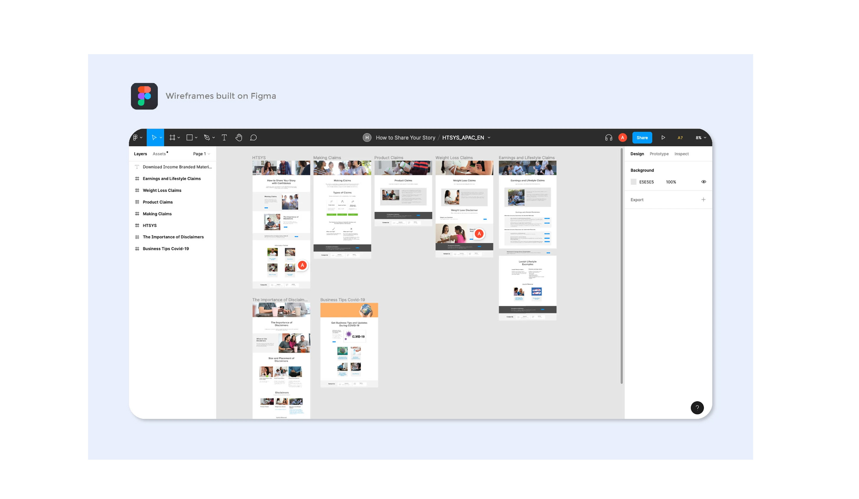 Spectrum Business artboard design 2